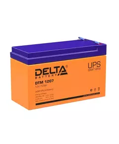 Аккумулятор UPS 12В 7.2А.ч DTM 1207 Delta 4614010050004