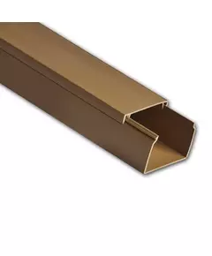 Кабель-канал 60х40 L2000 пластик коричн. Ruvinil РКК-60х40-К