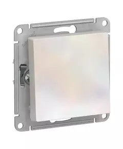 Выключатель 1-кл. СП AtlasDesign 10А IP20 (сх. 1) 10AX с самовозвратом механизм жемчуж. SE ATN000415