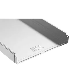 Лоток листовой неперфорированный 500х80 L3000 сталь 1.2мм IEK CLN10-080-500-3