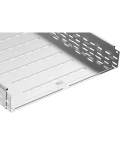 Лоток листовой перфорированный 500х100 L3000 сталь 1.2мм IEK CLP10-100-500-3