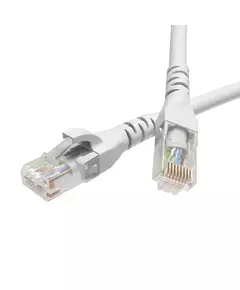 Патч-корд кат.5E U/UTP неэкранир. 4х2 LSZH 0.5м бел. DKC RN5EUU4505WH