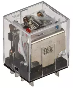Реле РЭК 77-3(LY3) с инд. 10А 24В DC IEK RRP10-3-10-024D-LED