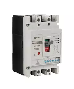 Выключатель автоматический 3п 100/63А 50кА ВА-99М PROxima электр. расцеп. EKF mccb99-100-63me