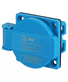 Розетка панельная СП R(PAN)-16-2P-PE-IP54 112 2Р+PЕ 16А 220В IP54 защ. крышка Эра Б0057937