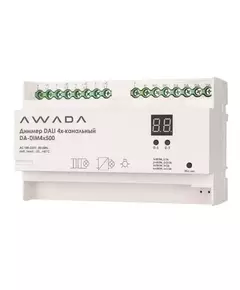 Диммер DALI 4х канальный DA-DIM4х500 AWADA DA-DIM4x500
