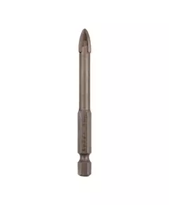 Сверло по стеклу и керамике 8мм 4 грани шестигранный хвостовик Kranz KR-91-0650