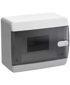 Корпус ЩРН-П-6 UNION Compact IP41 черн. прозр. дверь пластик. IEK UIC-KP12-N-06-41-K01
