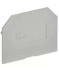 Заглушка ARMAFIX для CTS 6/10кв.мм сер. IEK YCT10-00-K03-006-ZGL