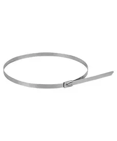 Хомут AISI 304  7.9х360 нерж. сталь FlexLock (уп.10шт) PROxima EKF plc-fl-tss-304-7.9x360-r