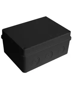 Коробка распределительная ОП 150х110х70мм IP54 10 выходов без гермовводов крышка на винтах материал - полипропилен черн. Epplast 215310