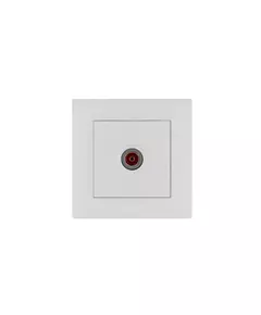 Розетка TV проходная Karea RIZZ бел. Makel 88001007