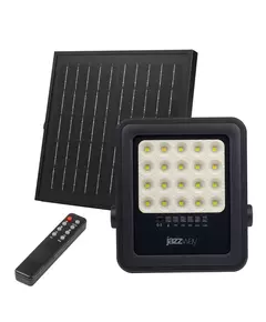 Прожектор светодиодный PFL SOLAR 02 50 6500К GR IP65 ДО с солнечн. панелью и пультом Pro+ JazzWay 5058460