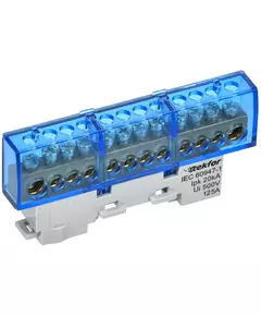 Шина нулевая N изол. на универс. держ. 8х12-12-С TEKFOR IEK TF-NN20-12-KL-K07