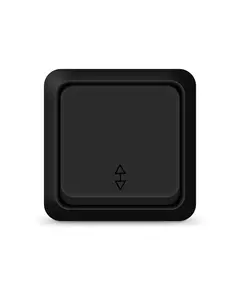 Переключатель проходной 1-кл. ОП Олимп 10А IP20 черн. Universal 2210