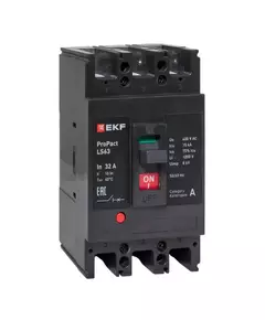 Выключатель автоматический 3п 32А 15кА LS63 ProPact EKF mccb-63-15-3-32-ls