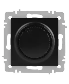 Светорегулятор поворотный СП Accent 6-401-05 600Вт 230В IP20 антрацит Intro Б0063679