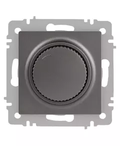 Светорегулятор поворотный СП Accent 6-401-09 600Вт 230В IP20 титан Intro Б0063685
