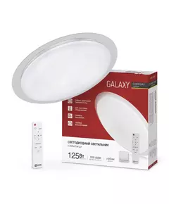 Светильник светодиодный COMFORT GALAXY 125Вт 3000-6500К 10000лм 230В 565х80мм с пультом ДУ IN HOME 4690612059495