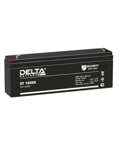 Аккумулятор ОПС 12В 2.2А.ч DT 12022 Delta 4614010040001