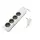 Удлинитель 4х3м с заземл. с выкл. бел. ET-04-300W (4х3.0) JAZZway 5051812
