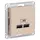 Розетка USB AtlasDesign тип A+A 5В/2.1А 2х5В/1.05А механизм песочн. SE ATN001233