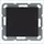 Выключатель 1-кл. 10А IP20 с подсветкой механизм черн. матовый soft touch Jasmart G3011NPB