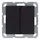 Переключатель перекрестный 2-кл. 10А IP20 механизм черн. матов. soft touch Jasmart G3014PB
