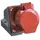 Розетка ОП 32А 380В 3P+PE+N ССИ-125 IP44 IEK PSR12-032-5