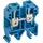 Клемма винтовая КВИ-6кв.мм синяя IEK YZN30-006-K07