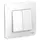 Выключатель 2-кл. СП Blanca 10А IP20 (сх. 5) 250В бел. SchE BLNVS010501