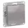 Механизм выключателя 1-кл. СП AtlasDesign 10А IP20 (сх. 1) 10AX алюм. SchE ATN000311