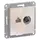Механизм розетки компьютерной RJ45+TV 2-м AtlasDesign CAT.5e жемчуж. SchE ATN000489