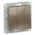 Механизм выключателя 3-кл. СП AtlasDesign 10А IP20 (сх. 1+1+1) 10AX шампань SchE ATN000531
