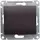 Механизм переключателя 1-кл. СП Glossa 10А IP20 (сх. 6) 10AX шоколад. SchE GSL000861