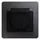 Розетка 1-м СП Glossa 16А IP44 250В с заземл. защ. шторки с крышкой в сборе графит SchE GSL001348
