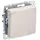 Розетка BRITE РСбш10-3-44-БрКр 16А IP44 с заземл. защ. шторки с крышкой беж. IEK BR-R16-16-44-K10