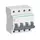 Выключатель автоматический модульный 4п C 25А 4.5кА City9 Set 400В SE C9F34425