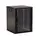Шкаф настенный TWB-1866-GP-RAL9004 19дюйм 18U 908х600х600мм стекл. дверь с перфорацией по бокам ручка с замком черн. (RAL 9004) (разобранный) Hyperline 392642