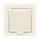 Розетка 1-м СП Афина 16А IP20 с заземл. с крышкой в сборе сл. кость (ivory) Universal A0029-I