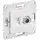 Розетка двойная TV+RJ45 кат.5E SKANDY SK-A14W арктич. бел. IEK SK-AK20-1-K01