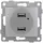 Розетка USB 2-м СП Bravo механизм серебр. GUSI С10USB2-004