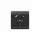 Розетка NEW3-E 16А с заземл. защ. шторки с 2-мя заряд. устройствами USB A+C 5В/2.1А черн. CHINT 431502