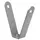 Крепление к профнастилу V-образ. М8 IEK CLP1M-VP-08-R
