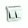 Розетка компьютерная 2-м СП 2мод. Brava RJ45 кат.6 бел. DKC 76452B
