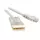 Патч-корд кат.5E 110-RJ45 4 пары PC-110-RJ45-4P-C5e-2M-LSZH-GY LSZH 2м сер. Hyperline 229904