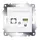 Розетка компьютерная 1-м Cosmo RJ45 кат.6 + гнездо механизм бел. ABB 619-010200-247