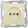Розетка 1-м СП Bolero РС10-1-0-Б 10А IP20 без заземл. механизм крем. IEK ERB10-K33-10