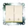 Переключатель 2-кл. 1мод. СП Cosmo 10А IP20 (сх. 6) механизм крем. ABB 619-010300-211