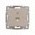 Розетка компьютерная СП Rain RJ45 16А IP20 механизм крем. LEZARD 703-0388-139